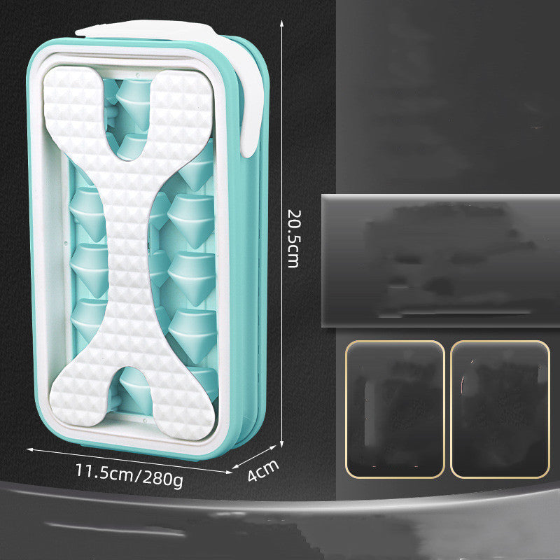 2 in 1 Ice Ball Mold Water Bottle