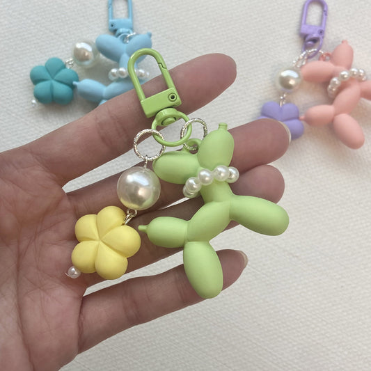 Balloon Dog Keychain